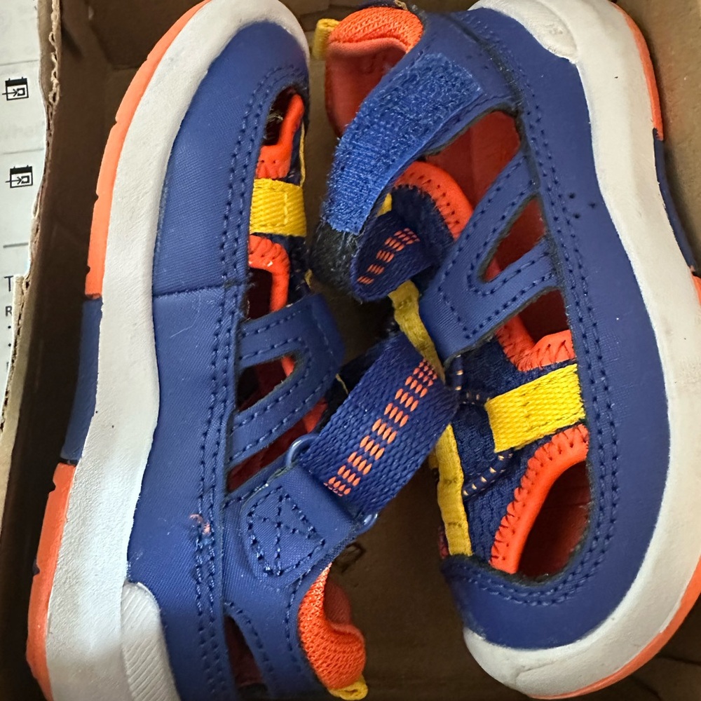 Stride Rite Blue Baby Walker Footwear